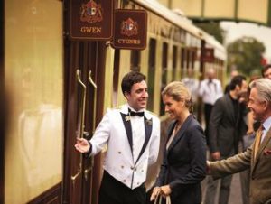 British Pullman Guests Arriving